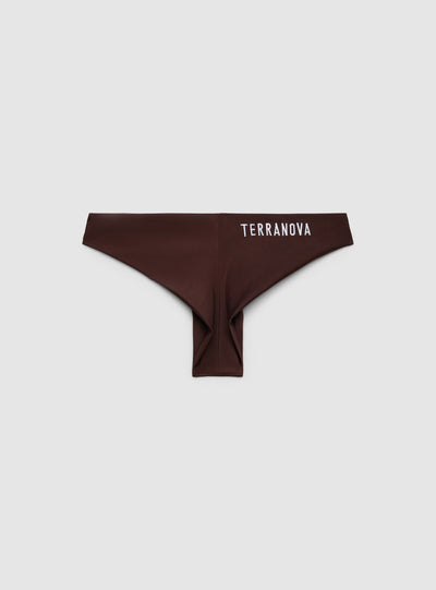 Slip bikini brasiliana a tinta unita