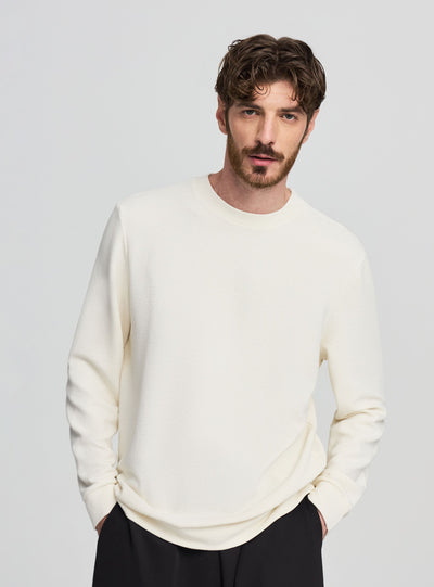 Maglia ottoman tinta unita