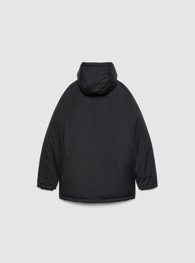 Parka imbottito con cappuccio e interno sherpa