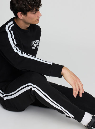 Pantaloni tuta con bande laterali