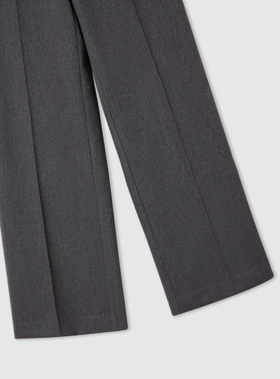 Pantalone širokih nogavica u jednobojnoj varijanti