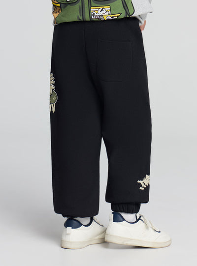 Pantaloni tuta con stampa graffiti