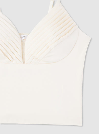 Bustier sa korpićima i naborima