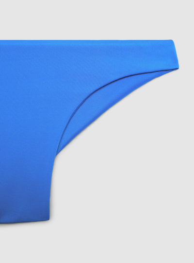 Solid-colour Brazilian bikini briefs