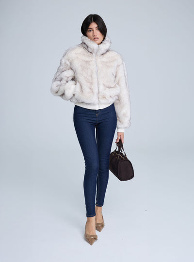 Jeggings vita alta