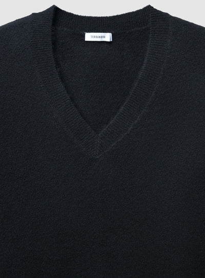 Maglia con scollo a V ampia