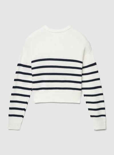 Maglia ampia a righe