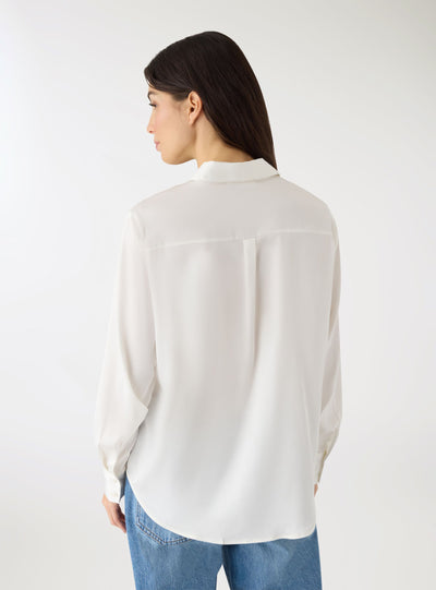 Camicia oversize satin