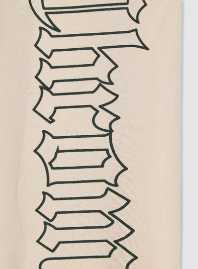 Pantaloni tuta con stampa gotica