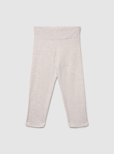 Leggings capri a tinta unita