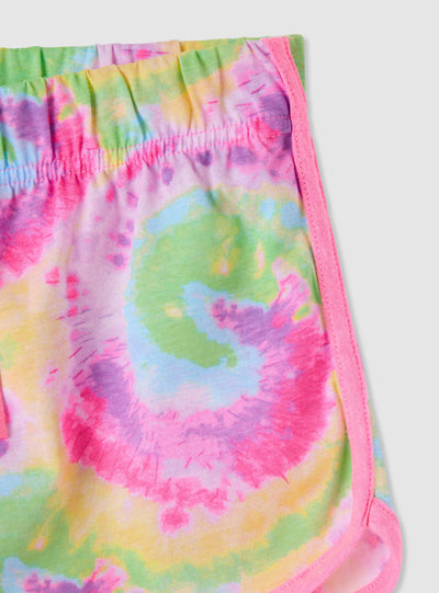 Shorts tuta tie-dye