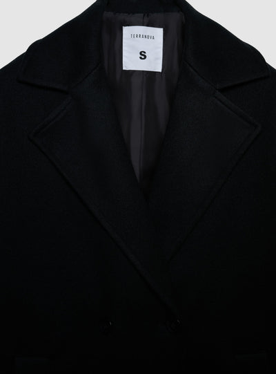 Cappotto doppiopetto oversize