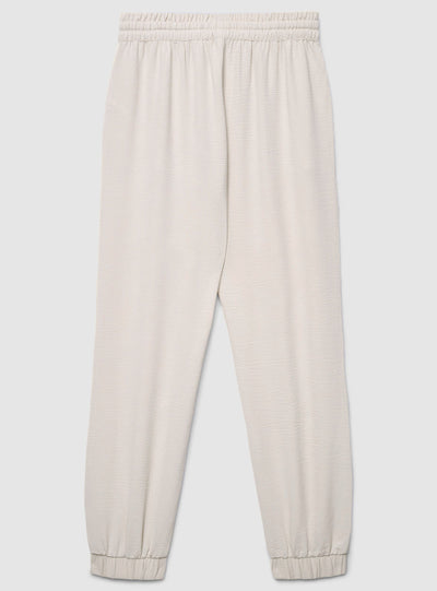 Pantaloni jogger a tinta unita