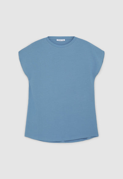 T-shirt girocollo tinta unita