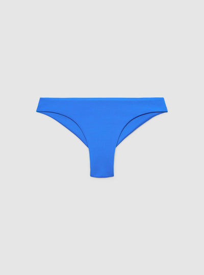 Solid-colour Brazilian bikini briefs