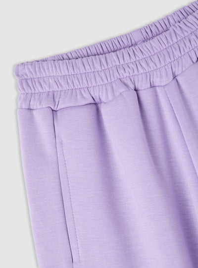 Pantaloni tuta balloon a tinta unita