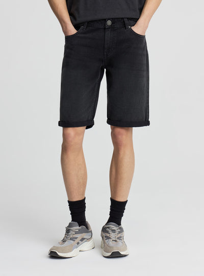 Pantaloncini in denim cinque tasche