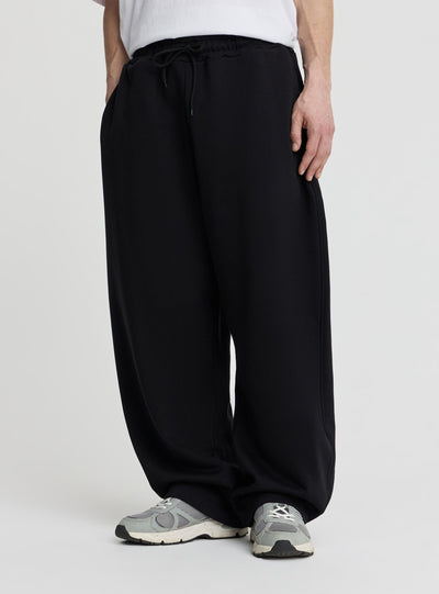 Pantaloni tuta tinta unita balloon fit