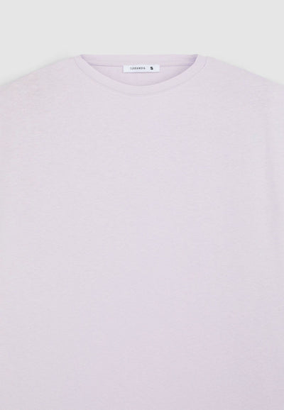 T-shirt girocollo tinta unita