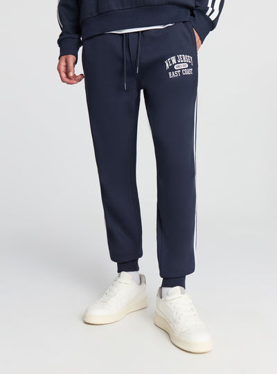Pantaloni tuta con bande laterali