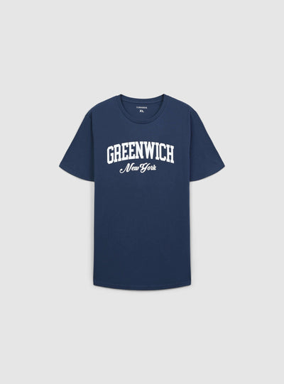 T-shirt stampa college