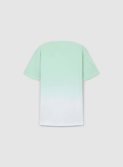 T-shirt relaxed effetto sfumato