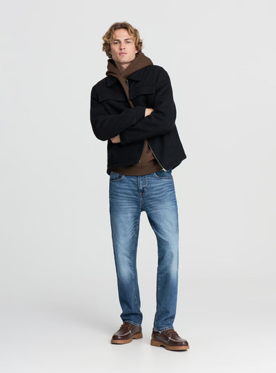 Boxy Fit Sweatshirt mit Kapuze