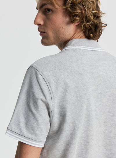 Polo T-shirt with contrast trim