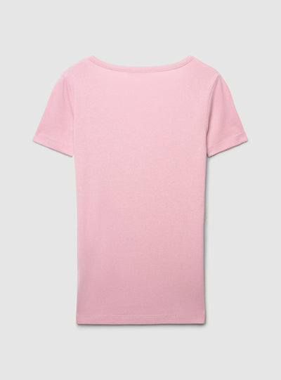 T-shirt col rond uni