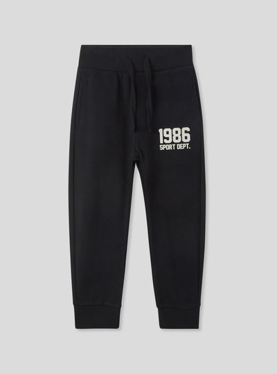 Pantalones ligeros de chándal con estampado deportivo