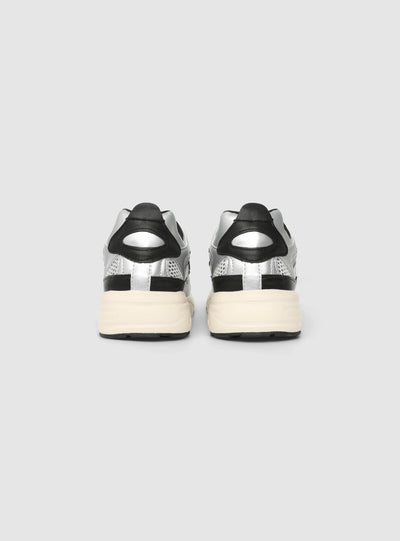 Sneakers inserti mesh e suola chunky