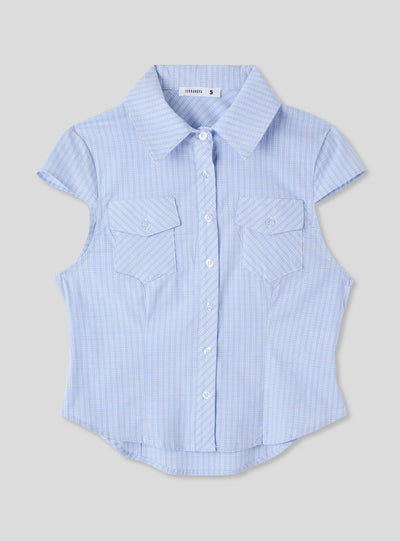 Camicia slim scozzese