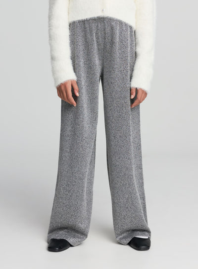 Pantaloni wide leg fantasia