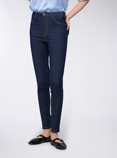 Jeggings vita alta