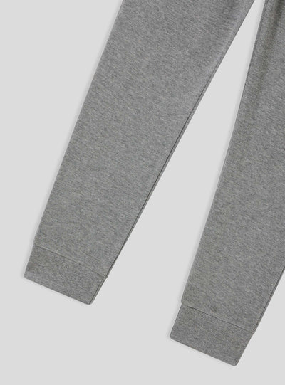 Pantaloni tuta leggeri con polsini e coulisse