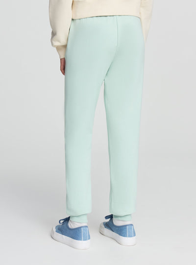 Pantaloni tuta tinta unita
