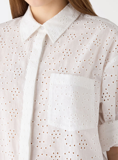 Camicia in sangallo