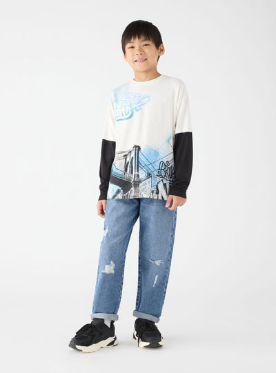 T-Shirt ML Stampa