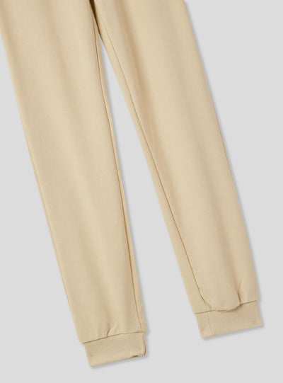 Pantaloni tuta leggeri tinta unita