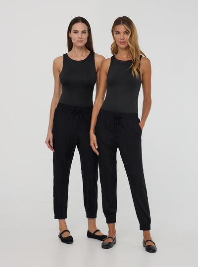 Pack 2 pantaloni jogger tinta unita