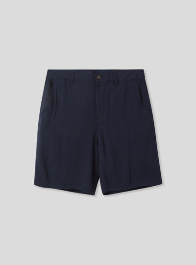 Pantaloncini chino in misto lino
