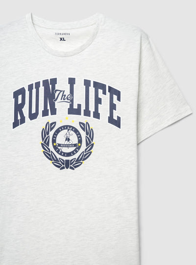 College print T-shirt