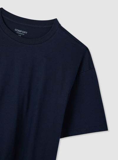 T-shirt comfort a tinta unita