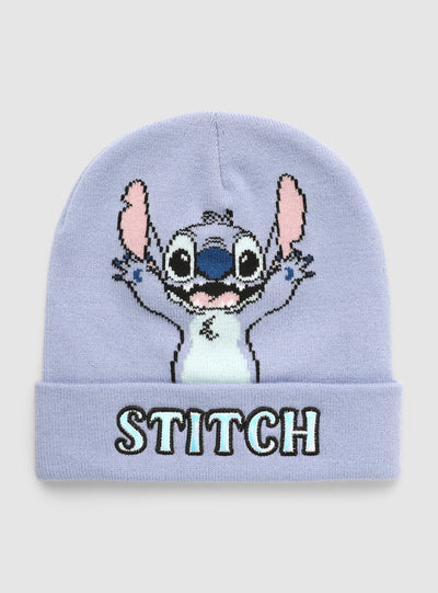 Berretto con stampa Stitch®