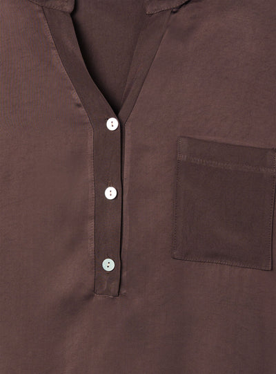 Camicia coreana con taschino