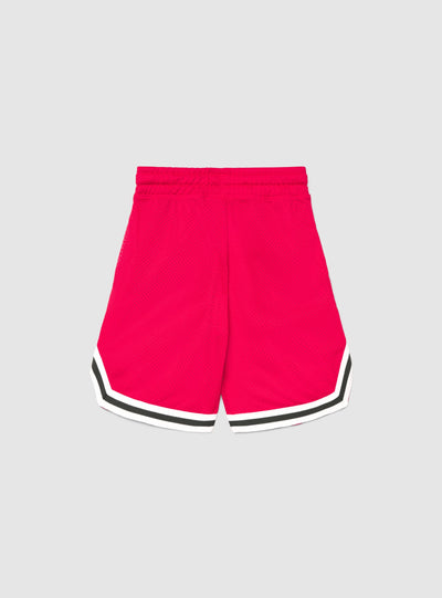 Pantaloncini tuta in rete con stampa numero