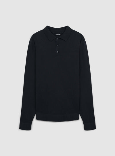 Maglia polo con bottoni