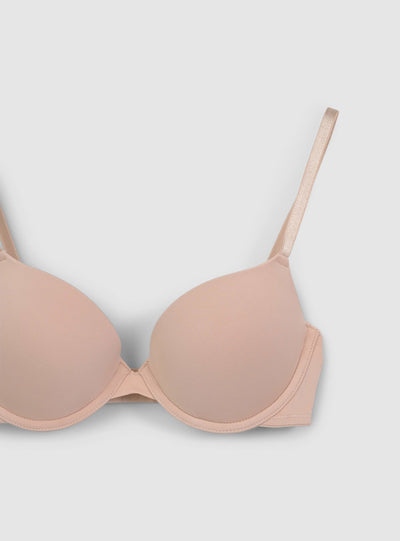 Reggiseno push up imbottito in microfibra