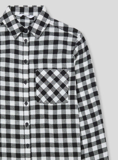 Camicia in flanella a quadri