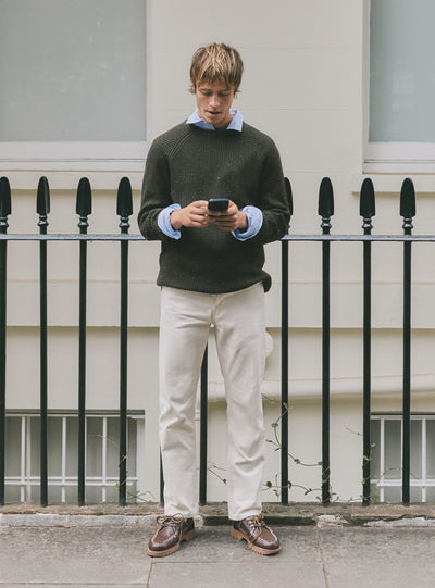 Jeans drept, uni
